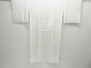 巻き物模様織り出し単衣長襦袢